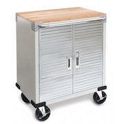 ULTRAHD Rolling Cabinet, UltraHD, 2-Door, Granite UHD20227B
