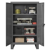 Durham Mfg Heavy Duty Lockable Storage Cabinet, 2 doors, 3 adjustable shelves 3701-3S-95