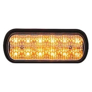 Buyers Products Strobe Light, Amber LED, Rectangular, 5.5" 8891600