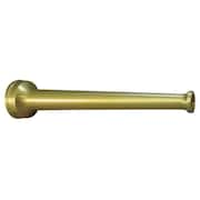 Moon American Industrial Fire Hose Nozzle, 1 In., Brass 572-1021