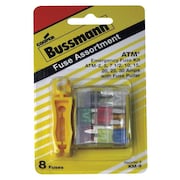 Eaton Bussmann Blade Fuse Kit, 8, ATM, F Puller, Automotive BP/ATM-AH8-RPP