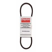 DAYTON AX75 Cogged V-Belt, 77" Outside Length, 1/2" Top Width, 1 Ribs 6L250