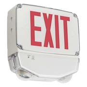 LITHONIA LIGHTING LED Wet Location Emergency Light/Exit WLTC 1 R TPS M4