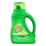 Gain Laundry Detergent, Jug, 46 oz, PK6 55861