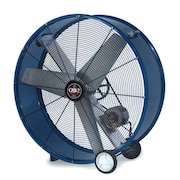 Zoro Select Air Circulator 42" Non-Oscillating, 115VAC, 9000/13000 CFM QBX 4223