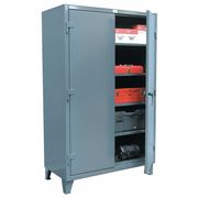 STRONG HOLD 12 ga. Steel Storage Cabinet, 60 in W, 78 in H, Stationary 56-244