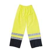 OCCUNOMIX Hi-Viz Rainwear Pant, Yellow, Small LUX-TENR-YS