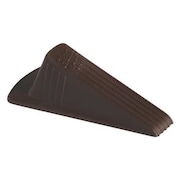 GIANT FOOT Door Wedge XL, Thermo Plastic, Brown, 2"H x 3-1/2"W 29964