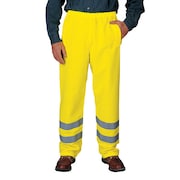 OCCUNOMIX Breathable Pants, High Visibility Yellow, Size 32 LUX-TENBR-YL
