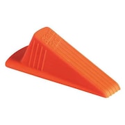 GIANT FOOT Door Wedge XL, Thermo Plastic, Orange, 2"H x 3-1/2"W 29965