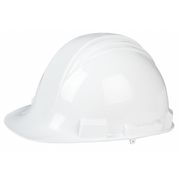 Honeywell North Front Brim Hard Hat, Type 1, Class E, Pinlock (4-Point), White A59010000