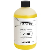 OAKTON Buffer Solution, pH, 7.00,500 mL 00654-04