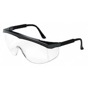 Mcr Safety Safety Glasses, Wraparound Clear Polycarbonate Lens, Scratch-Resistant SS110