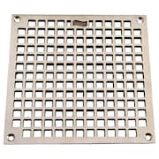 Jay R. Smith Manufacturing Nickel Bronze Replacement Grate with Screws B08NBG