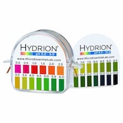 Hydrion Test Kit, Standard pH Paper, 0-13 213