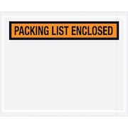 Zoro Select Packing List Envelope, Orange, PK1000 PL12