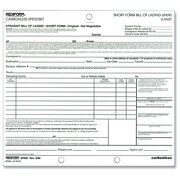 Rediform Bill of Lading Form, 3-Part, PK50 6P695