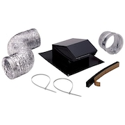 BROAN Roof Vent Kit, Flexible Duct, 8 ft. L RVK1A