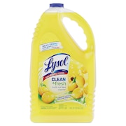 Lysol Cleaner and Disinfectant, 144 oz. Bottle, Sparkling Lemon & Sunflower Essence, 4 PK 77617