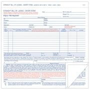 Tops Form, Bill/Lading, Shrt, Tri, PK250 L3841