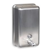 TOUGH GUY Soap Dispenser Silver Wall Mount 1DYD1