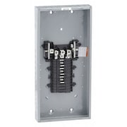 Square D Load Center, 18 Spaces, 200 A Amps, 208Y/120/240V AC, QO Circuit Breaker Type QO318L200G