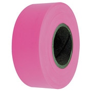 Zoro Select Flagging Tape, Fluorescent Pink, 150 ft 1EC18A