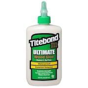 Titebond Wood Glue, III Ultimate Series, Tan, 24 hr Full Cure, 8 oz, Bottle 1413