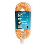 POWER FIRST 50 ft. 16/3 Lighted Extension Cord SJTW 1FD53