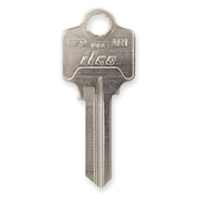 KABA ILCO Key Blank, Brass, Type AR1, 5 Pin, PK10 1179-AR1