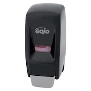 Gojo Bag-in-Box Dispenser, Lotion Soap, Push-Style, 800 mL, Wall-Mount, Black 9033-12