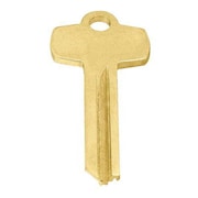 Master Lock Key Blank, Brass, Best A Keyway, 7 Pins KCAKBWWG