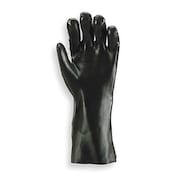 その他 nono Showa Chemical Resistant Gloves, PVC, 14 in L, 16 mil, Black