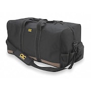 Clc Work Gear Tool Bag, Polyester, 3 Pockets, Black/Tan, 12" Height 1111