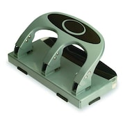 Officemate Heavy Duty Paper Punch, Three Hole, Silver 90100