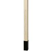 HUBBELL WIRING DEVICE-KELLEMS Alum Service Pole, Ivory, Includes Divider HBLPPO15AI