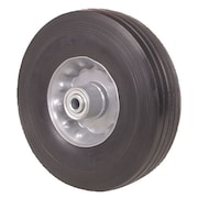 Zoro Select Solid Rubber Wheel, 8 in., 350 lb., Sym 1NWY4