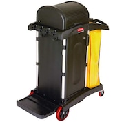 Rubbermaid Commercial 22"W 7.25 cu. ft. Janitor Cleaning Cart FG9T7500BLA