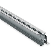 ASHLAND CONVEYOR Flow Rail, 10 ft L, 2 13/16 in W, 260 lb/ft (5 ft Supports) Max Load Capacity W10FR47503