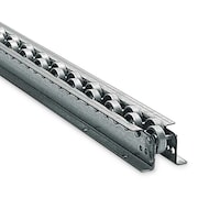 ASHLAND CONVEYOR Flow Rail, 5 ft L, 3 5/8 in W, 260 lb/ft (5 ft Supports) Max Load Capacity W05FR410015