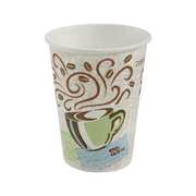 Dixie Industries Disposable Hot cup 12 oz. White, Paper, Pk500 5342DX