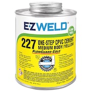 EZ WELD Cement, 16 Oz, Yellow, CPVC 22703