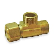 Zoro Select 3/8" Compression Brass Supply Stop Extender Tee 993-016NL