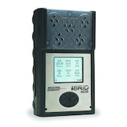 INDUSTRIAL SCIENTIFIC Multi-Gas Detector, 36 hr Battery Life, Black MX6-K1230201-CPO