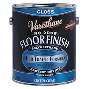 Rust-Oleum Floor Finish, Crystal Clear, Gloss, 1 gal. 230031