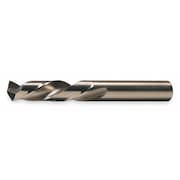 CHICAGO-LATROBE Screw Machine Drill Bit, 7/16 in Size, 135  Degrees Point Angle, Cobalt Steel, Straw/Bronze Finish 50825
