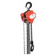 DAYTON Manual Chain Hoist, 2000 lb., Lift 20 ft. 1VW57