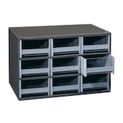 Akro-Mils Drawer Bin Cabinet with Steel, Polystyrene, 17 in W x 11 in H x 11 in D 19909