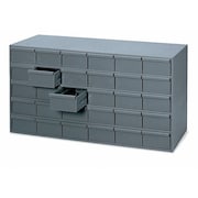 Durham Mfg Drawer Bin Cabinet with 30 Drawers, Prime Cold Rolled Steel, 33 3/4 in W x 21 in H x 17 3/4 in D 035-95