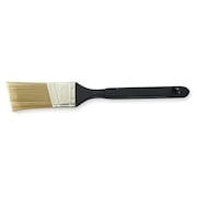 Zoro Select 1-1/2" Angle Sash Paint Brush, Polyester Bristle, Plastic Handle 1XRJ4